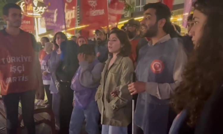 TİP'in Kızılay'daki seçim çalışmasına polis müdahalesi
